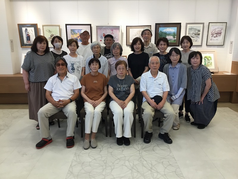 『ぽかぽか沙羅の会作品展』開催中