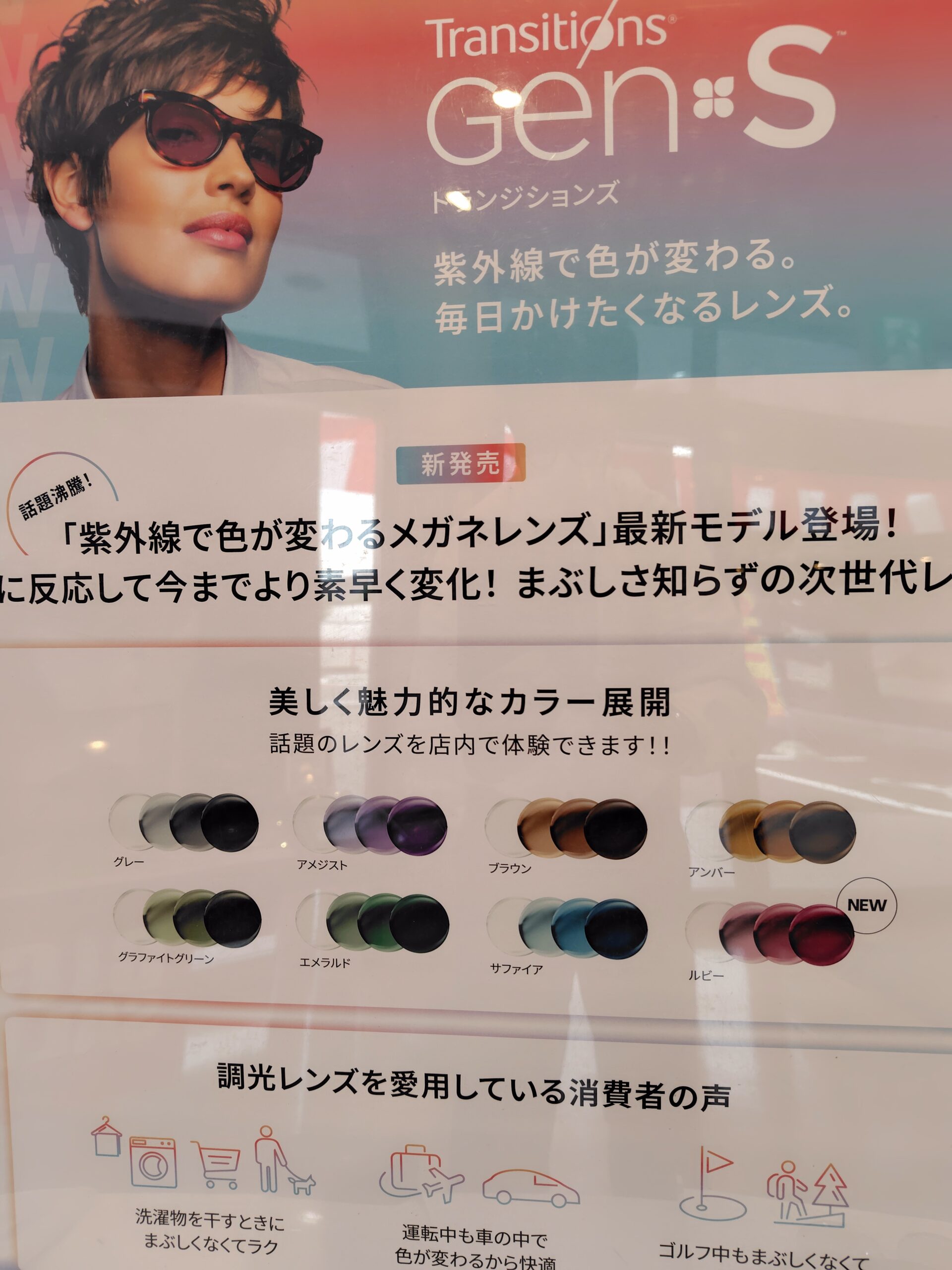 調光レンズ