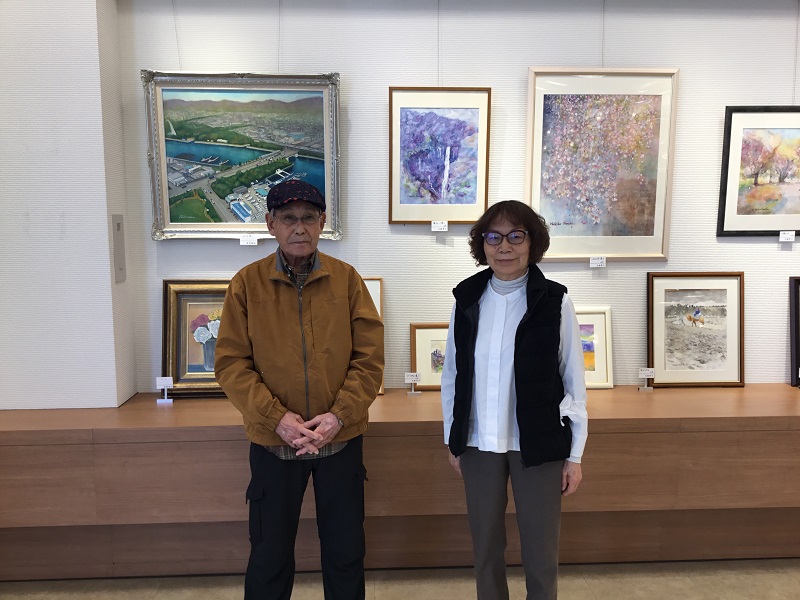 『二人展 -吉村福治・大脇秀子-』、開催中