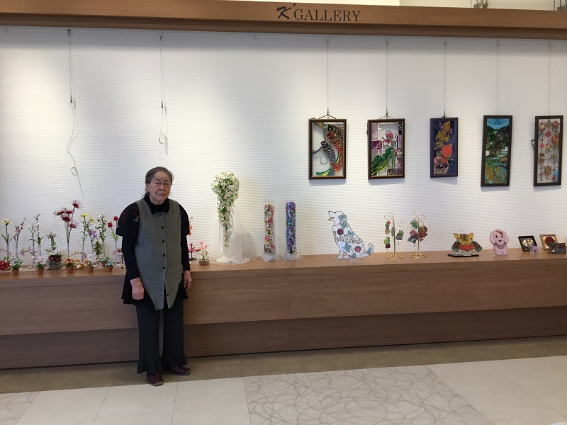 『藤田澄子　卆寿記念展』開催中