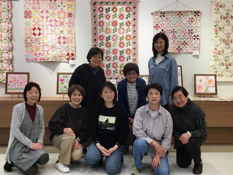 『春！花！桜！ピンク！！パッチワーク教室poco a poco』開催中