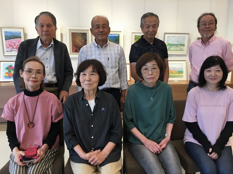 『楽絵筆 水曜会展』開催中