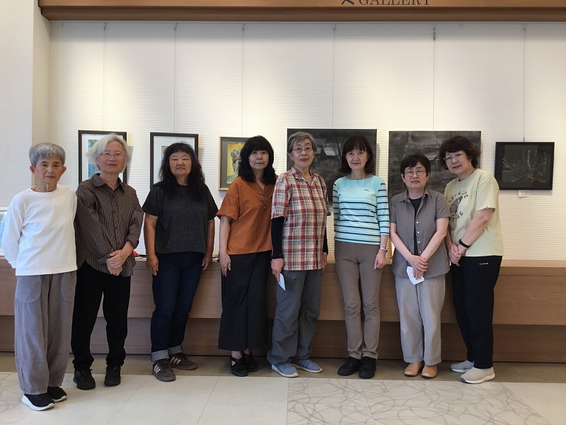 『らく描き会作品展』、開催中
