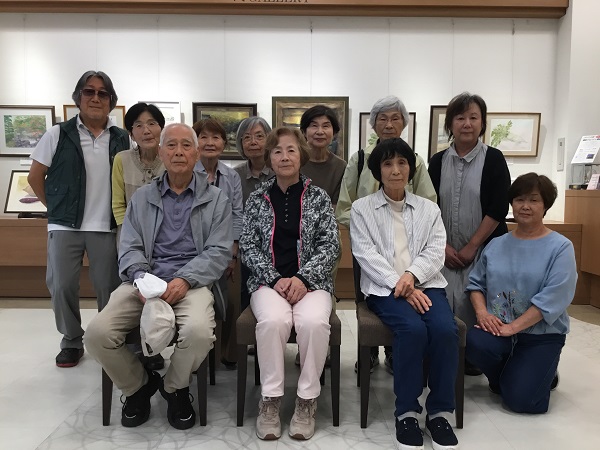 『ぽかぽか紗羅の会 絵画展』開催中