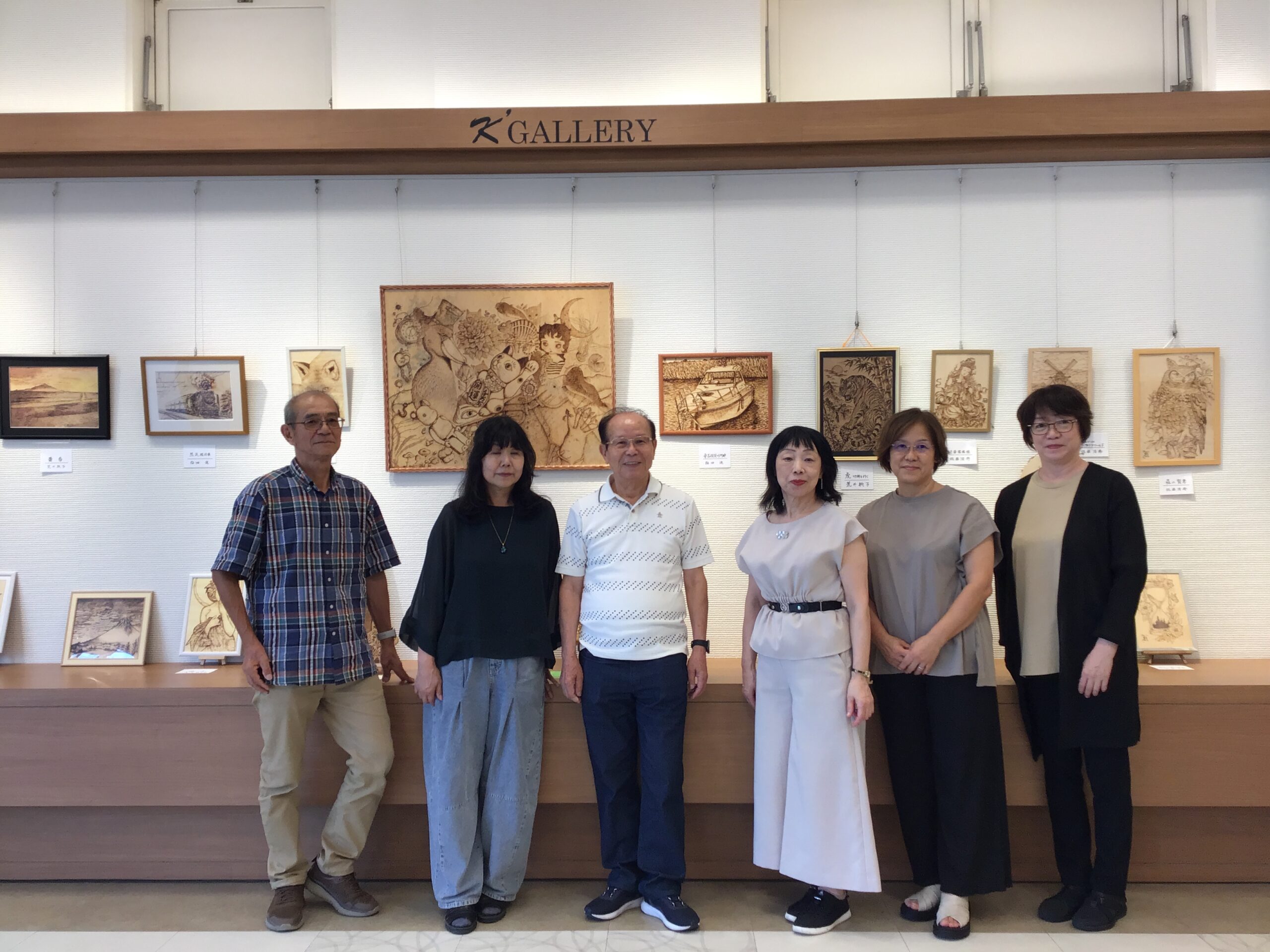【焼きペン倶楽部作品展】開催中