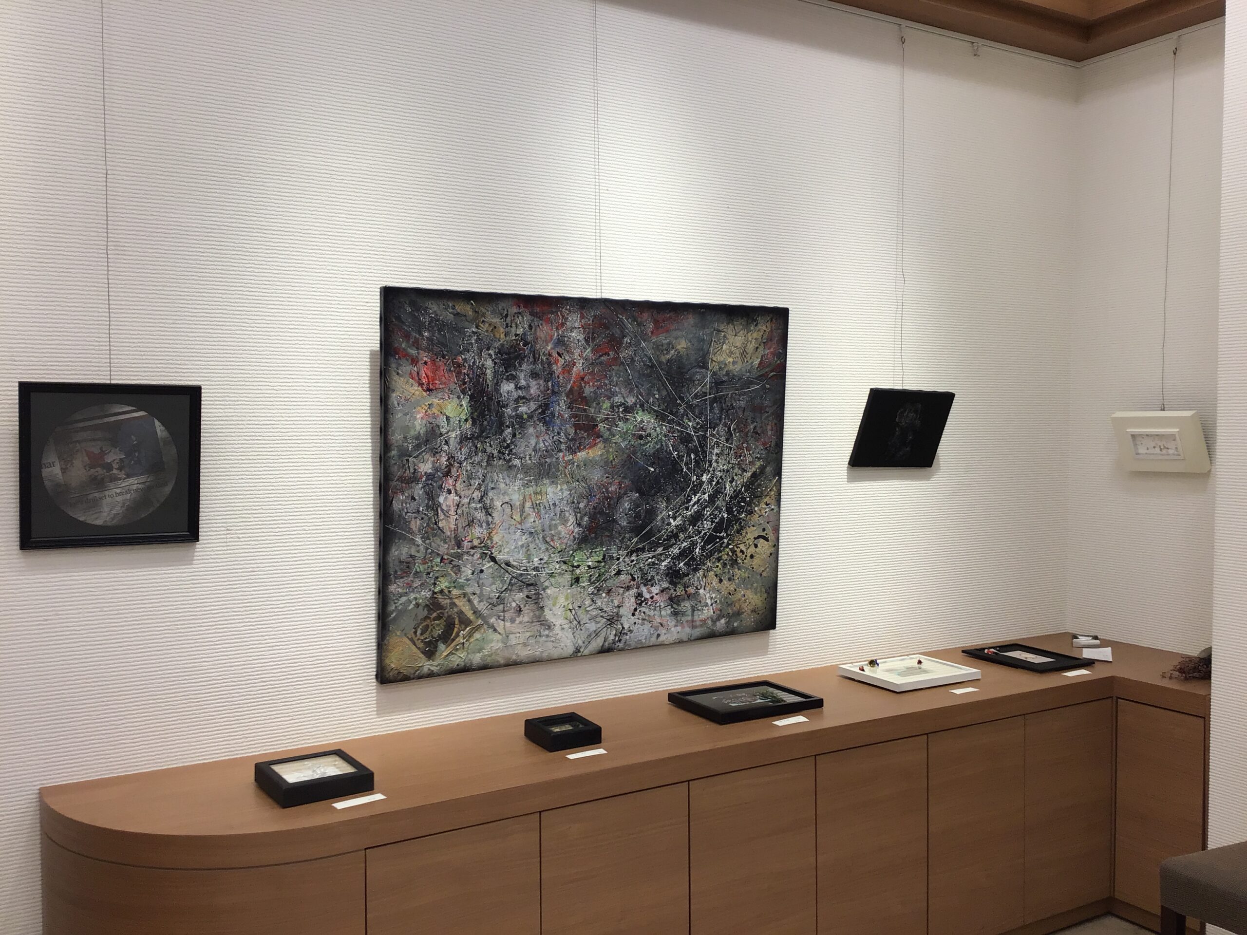 【がぉ三人展　有竹敏視・栞音・和子　】開催中